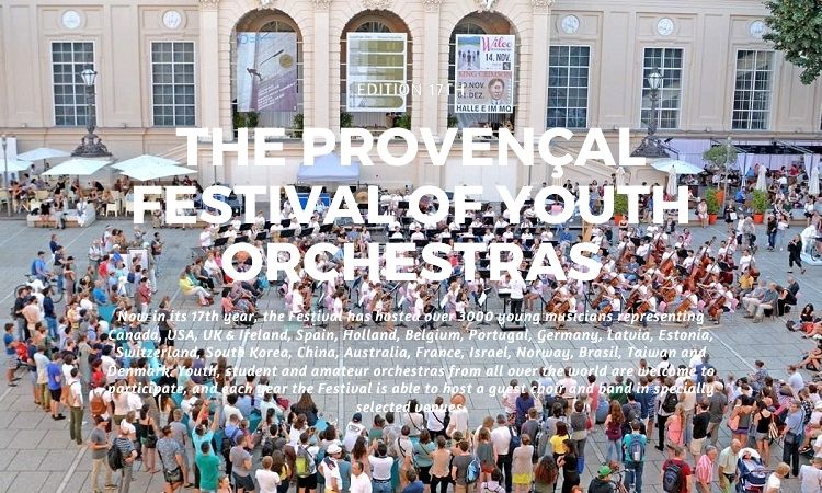 THE PROVENÇAL FESTIVAL OF YOUTH ORCHESTRAS mobile